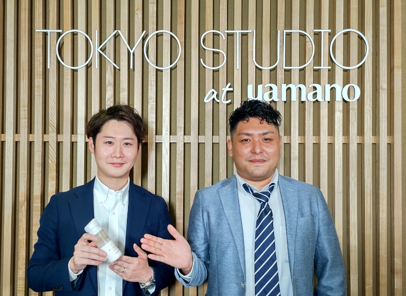 琥珀バイオテクノロジー株式会社 マネージャー 高木一駿様、二口真琴様