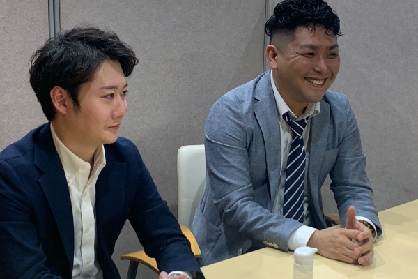 琥珀バイオテクノロジー株式会社 マネージャー 高木一駿様、二口真琴様
